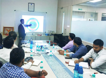 PMS Training in progress