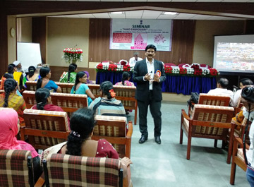 Motivational Training program in progress, Hyderabad, Telangana